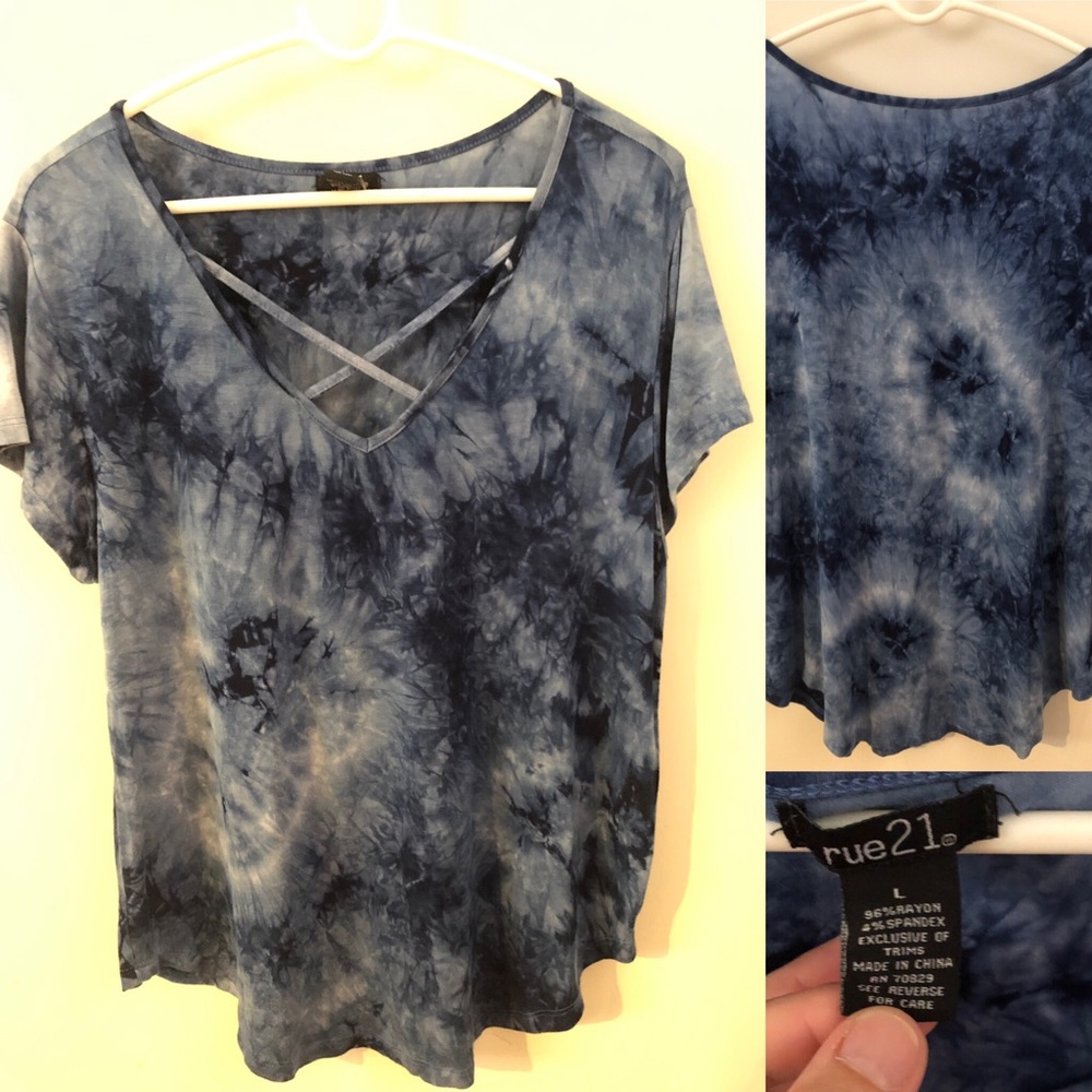 Rue21 tie-dye top